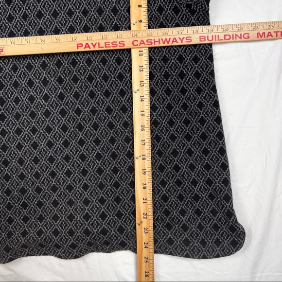 J. Jill Ponte Womens Blouse Sweater Medium Size Gray Black Color L030722 - Picture 4 of 5